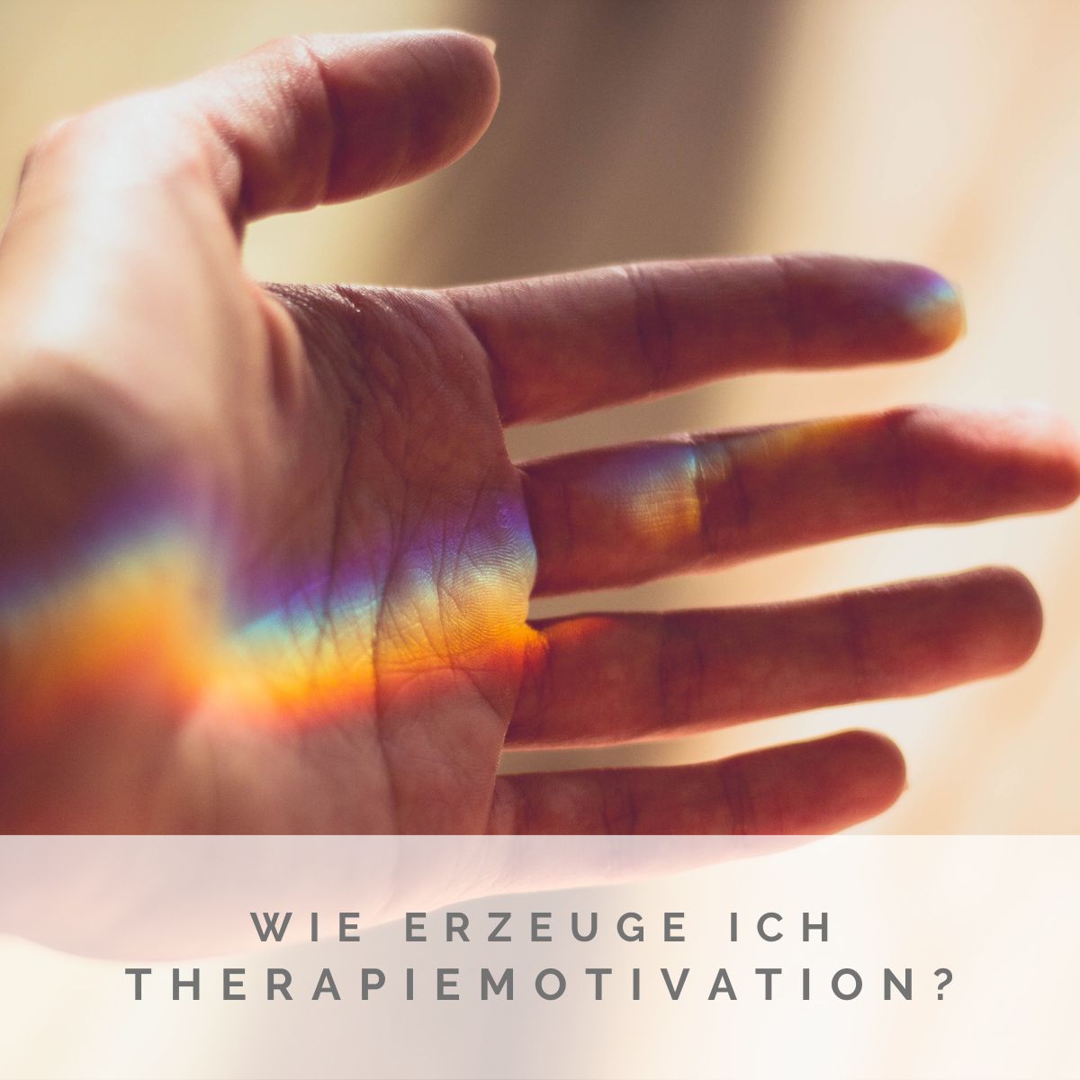 Wie erzeuge ich Therapiemotivation?